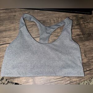 Old Navy Gray Athletic power-soft sports bra size medium